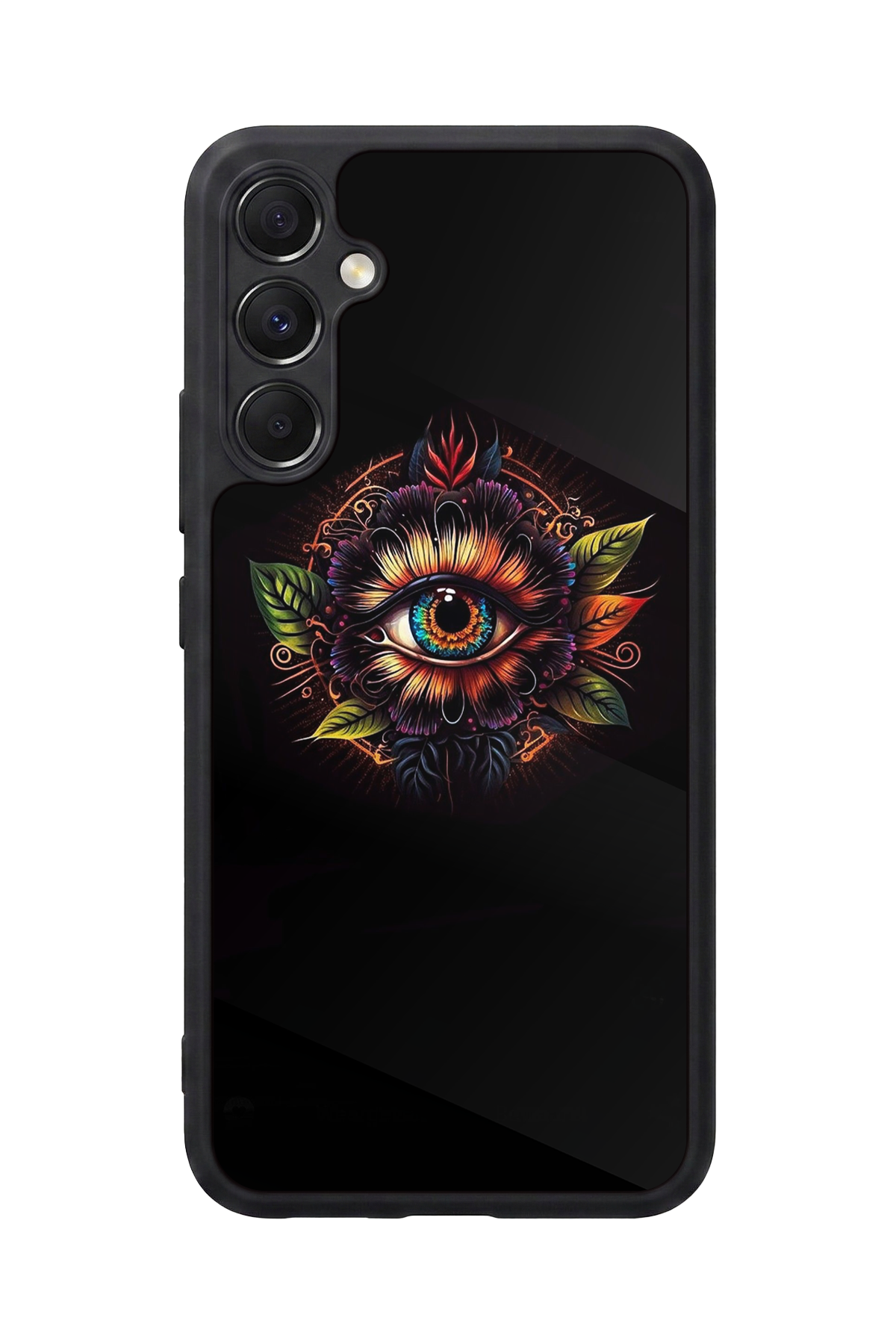 Samsung Galaxy M34 Uyumlu Göz Tasarımlı Glossy Premium Kılıf