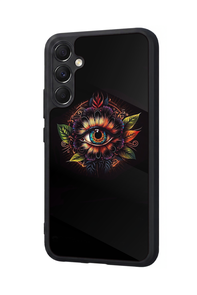Samsung Galaxy M34 Uyumlu Göz Tasarımlı Glossy Premium Kılıf