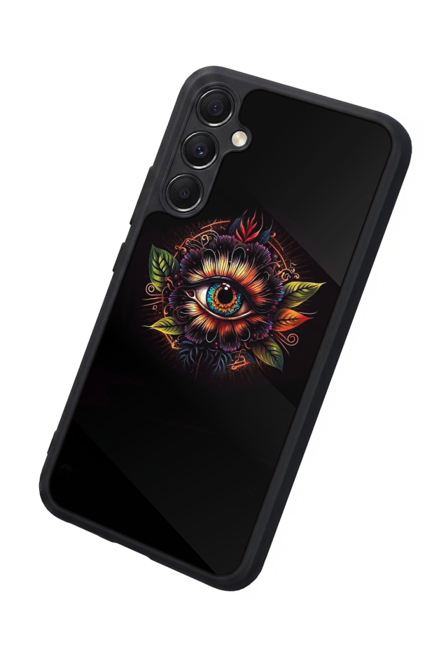 Samsung Galaxy M34 Uyumlu Göz Tasarımlı Glossy Premium Kılıf