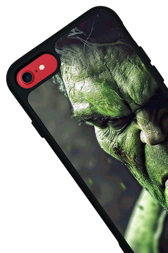 iPhone 8 Uyumlu Hulk Tasarımlı Glossy Premium Kılıf