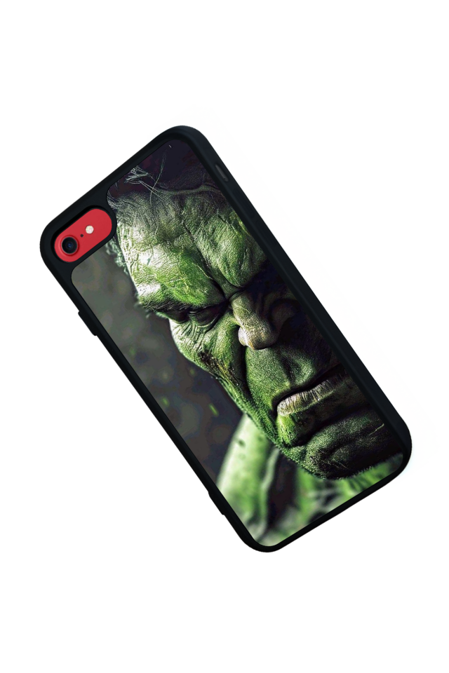 iPhone 8 Uyumlu Hulk Tasarımlı Glossy Premium Kılıf