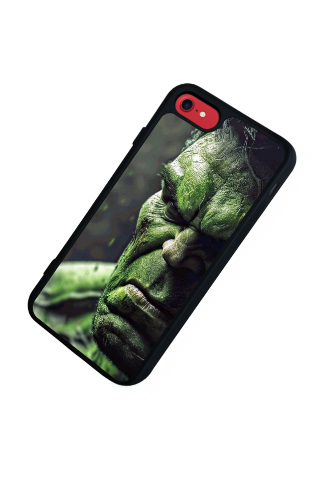 iPhone 8 Uyumlu Hulk Tasarımlı Glossy Premium Kılıf