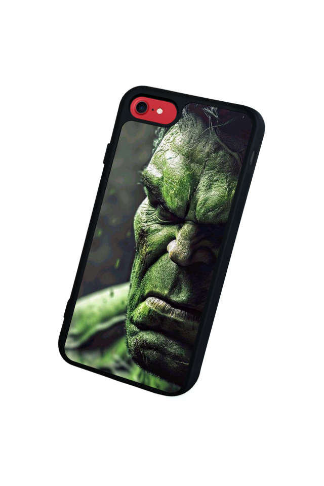iPhone 8 Uyumlu Hulk Tasarımlı Glossy Premium Kılıf