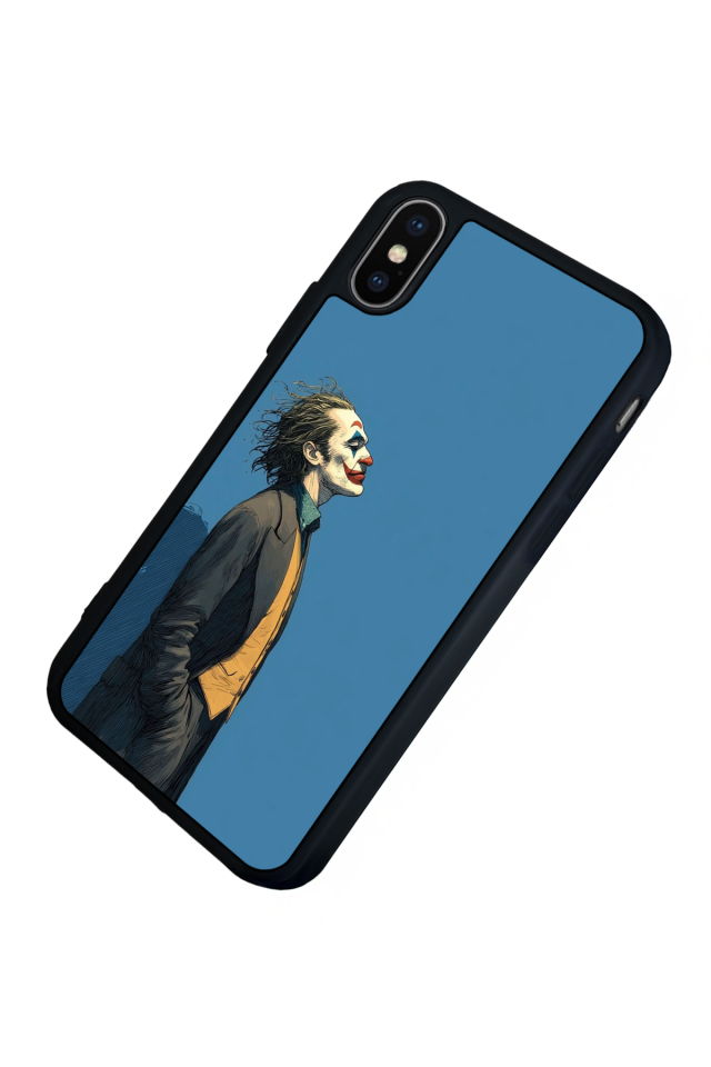 iPhone XS Max Uyumlu Joker Tasarımlı Glossy Premium Kılıf