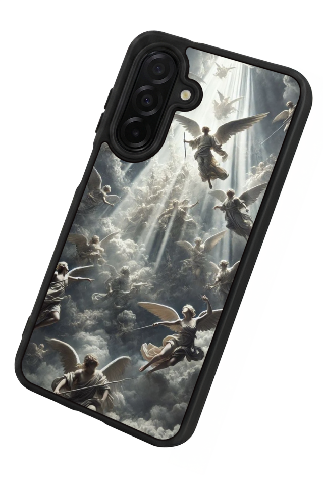 Samsung Galaxy A26 Uyumlu Melek Tasarımlı Glossy Premium Kılıf