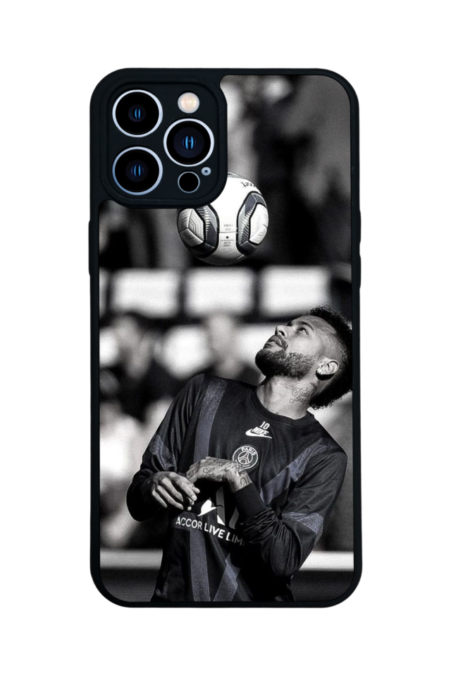 iPhone 12 Pro Max Uyumlu Neymar Tasarımlı Glossy Premium Kılıf