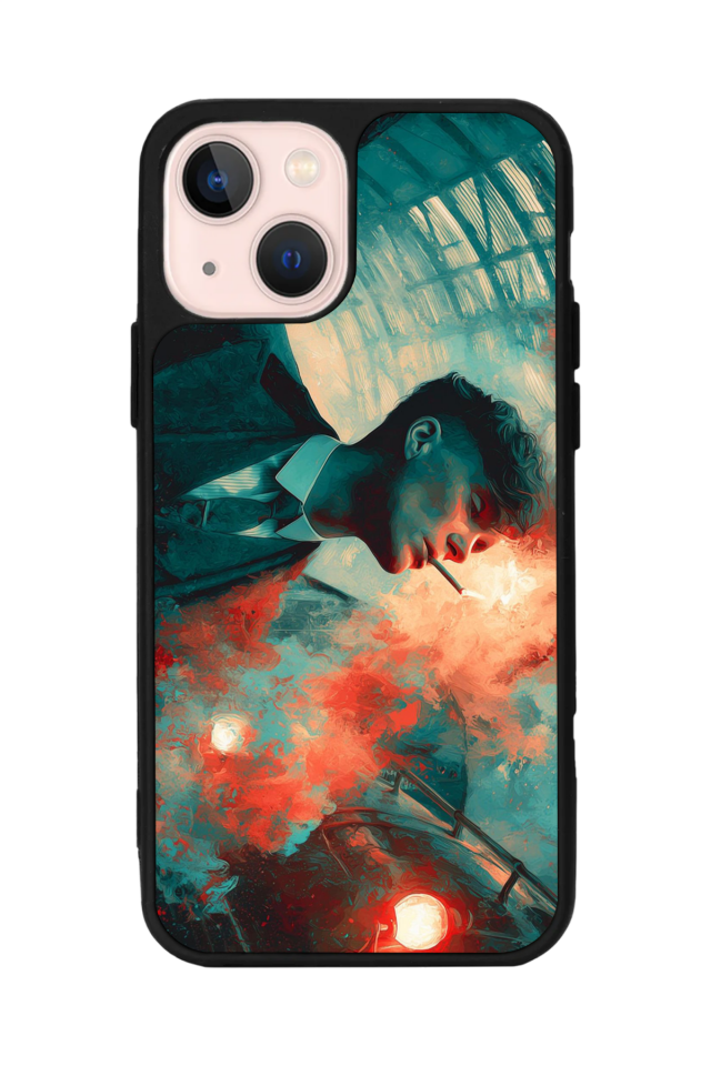 iPhone 15 Plus Uyumlu Peaky Blinders Tasarımlı Glossy Premium Kılıf