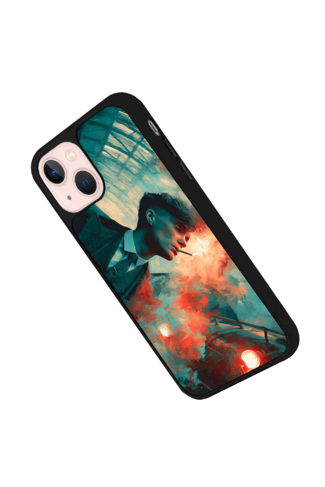 iPhone 15 Plus Uyumlu Peaky Blinders Tasarımlı Glossy Premium Kılıf