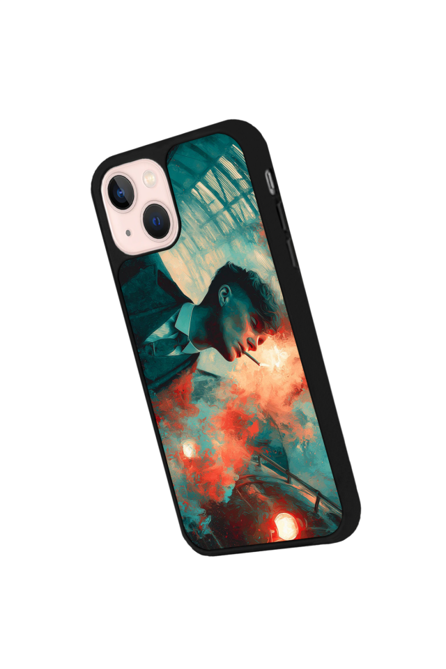 iPhone 15 Plus Uyumlu Peaky Blinders Tasarımlı Glossy Premium Kılıf