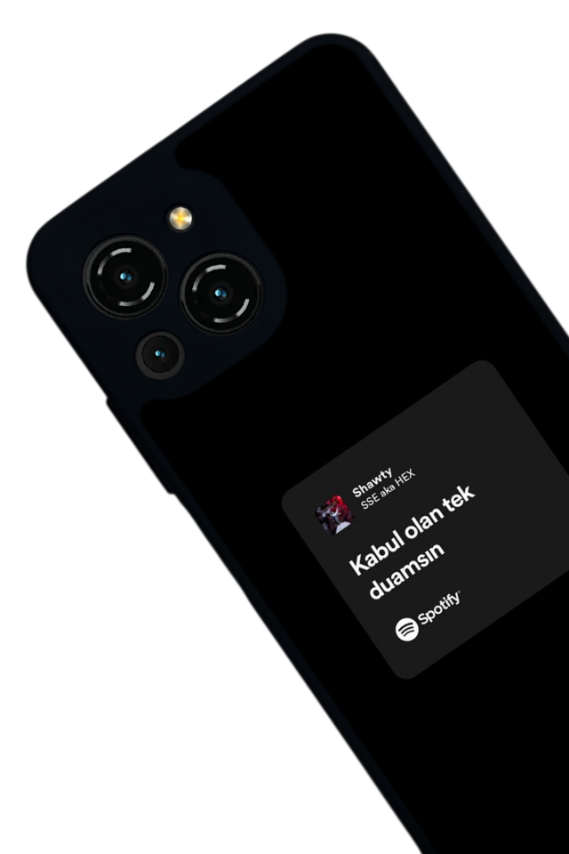 Reeder S23 Pro Max Uyumlu Sarki Sozleri Tasarımlı Glossy Premium Kılıf