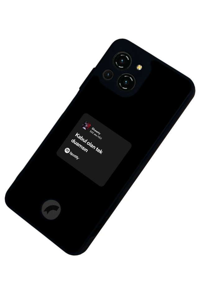 Reeder S23 Pro Max Uyumlu Sarki Sozleri Tasarımlı Glossy Premium Kılıf