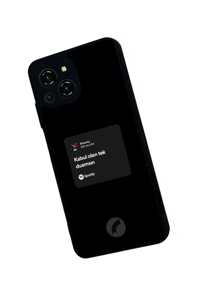 Reeder S23 Pro Max Uyumlu Sarki Sozleri Tasarımlı Glossy Premium Kılıf