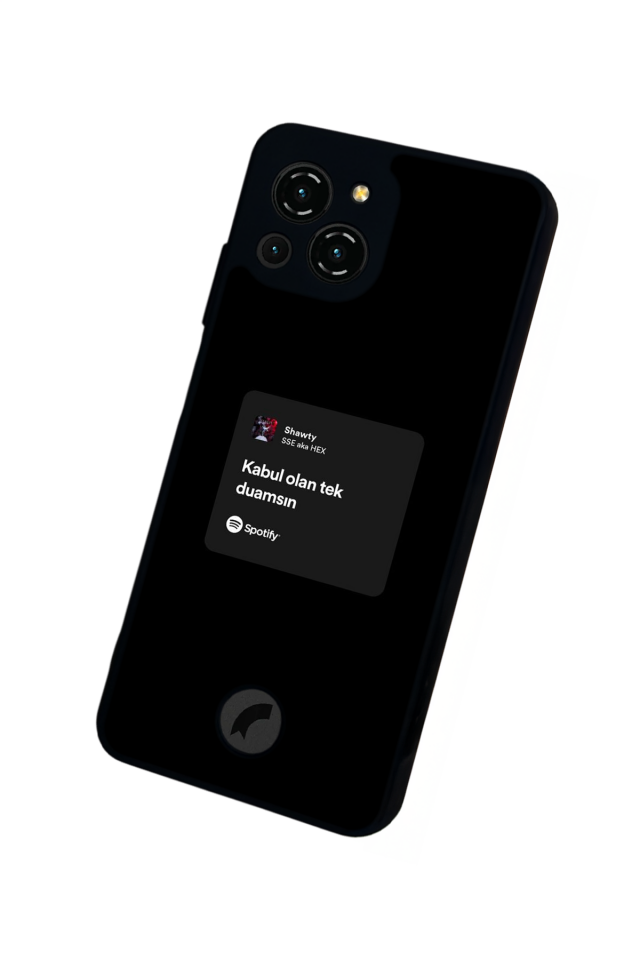 Reeder S23 Pro Max Uyumlu Sarki Sozleri Tasarımlı Glossy Premium Kılıf