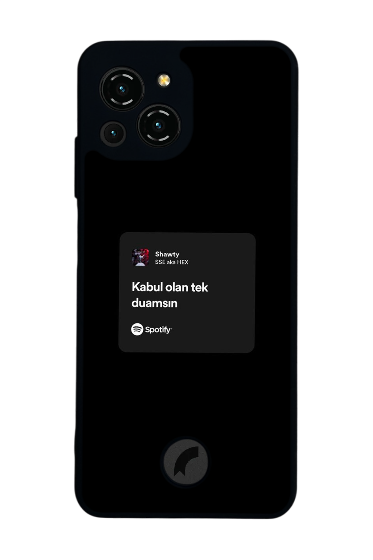 Reeder S23 Pro Max Uyumlu Sarki Sozleri Tasarımlı Glossy Premium Kılıf