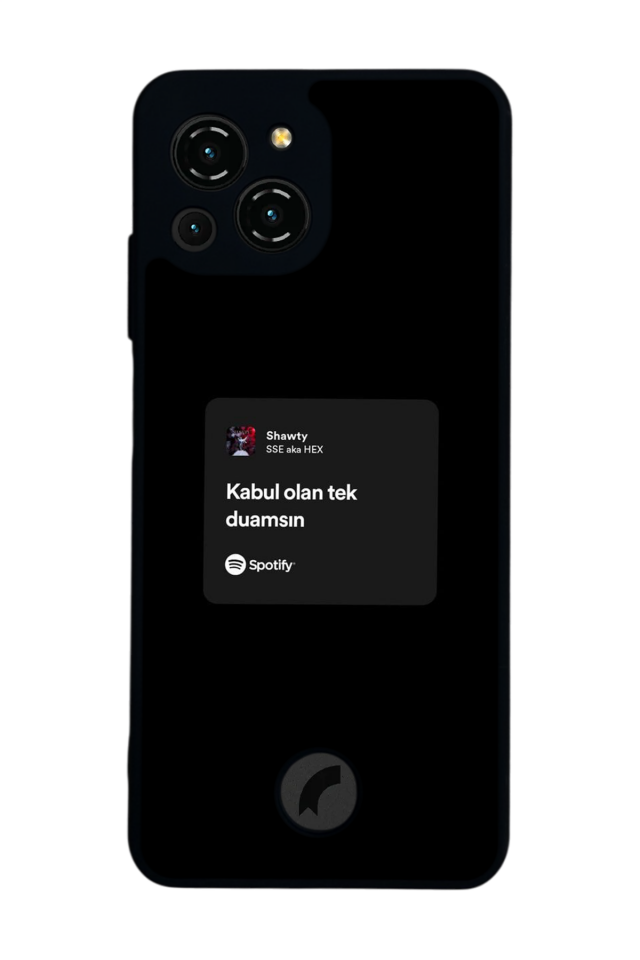 Reeder S23 Pro Max Uyumlu Sarki Sozleri Tasarımlı Glossy Premium Kılıf