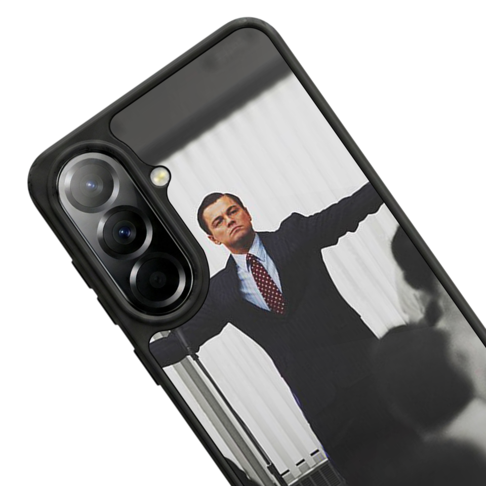 Samsung Galaxy A37 Uyumlu TheWolf Tasarımlı Glossy Premium Kılıf