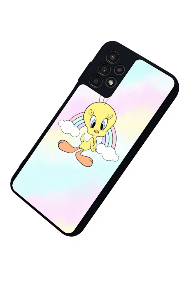 Samsung Galaxy A23 Uyumlu Tweety Tasarımlı Glossy Premium Kılıf