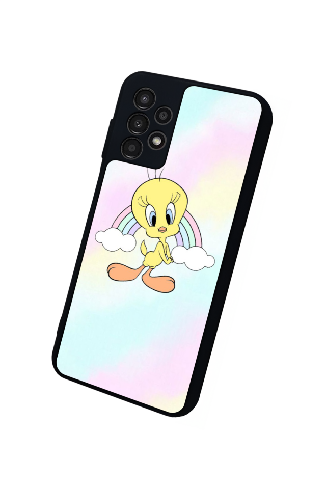 Samsung Galaxy A23 Uyumlu Tweety Tasarımlı Glossy Premium Kılıf