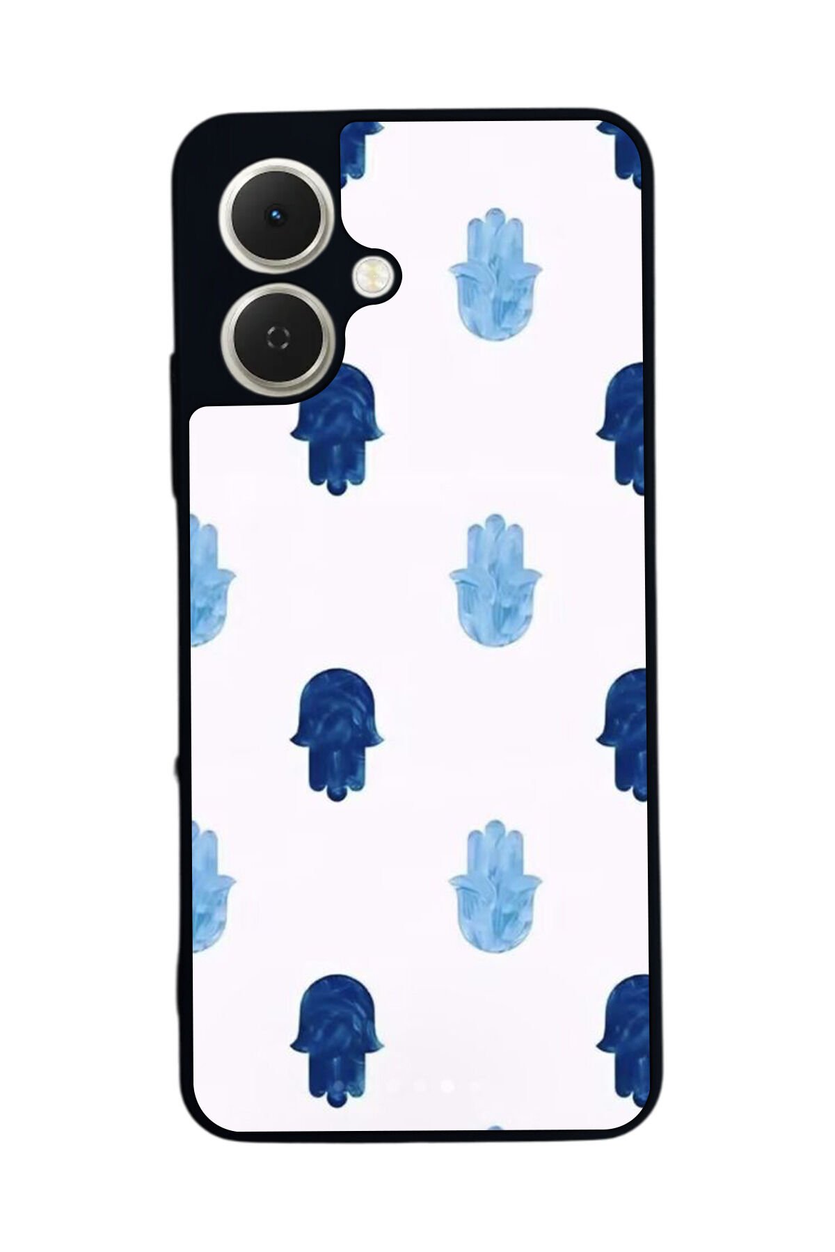 Tecno Spark GO 2 Uyumlu Nazar Tasarımlı Glossy Premium Kılıf