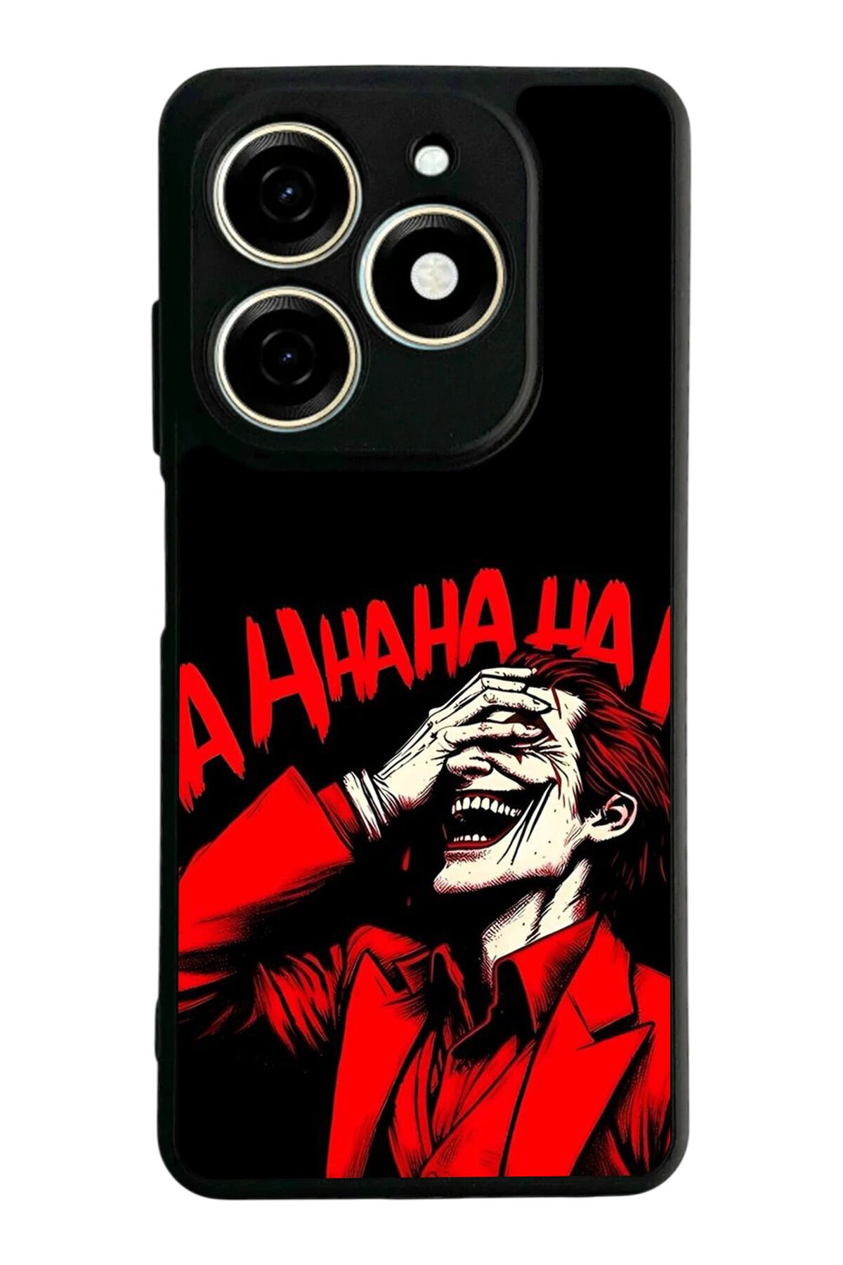 Tecno Spark 20/20C Uyumlu Joker Tasarımlı Glossy Premium Kılıf