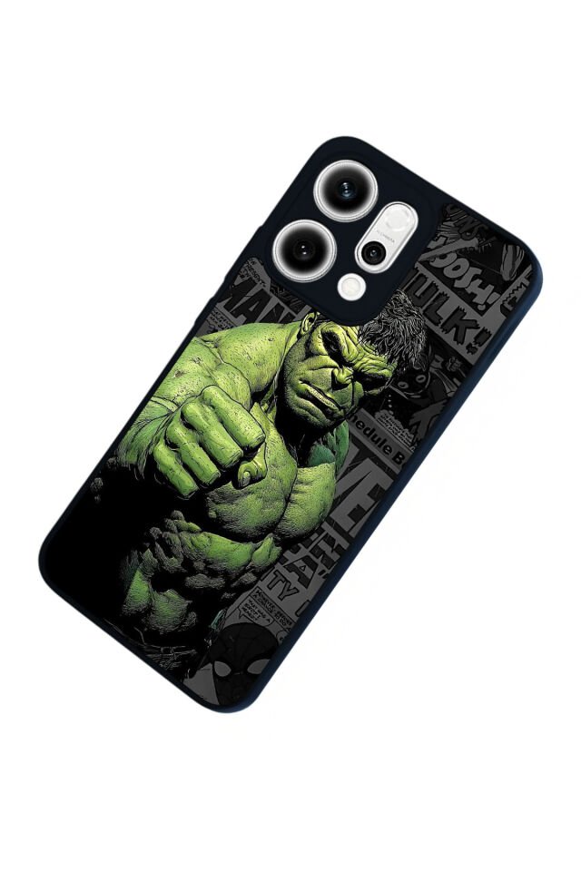 Oppo Reno 14 Uyumlu Hulk Tasarımlı Glossy Premium Kılıf