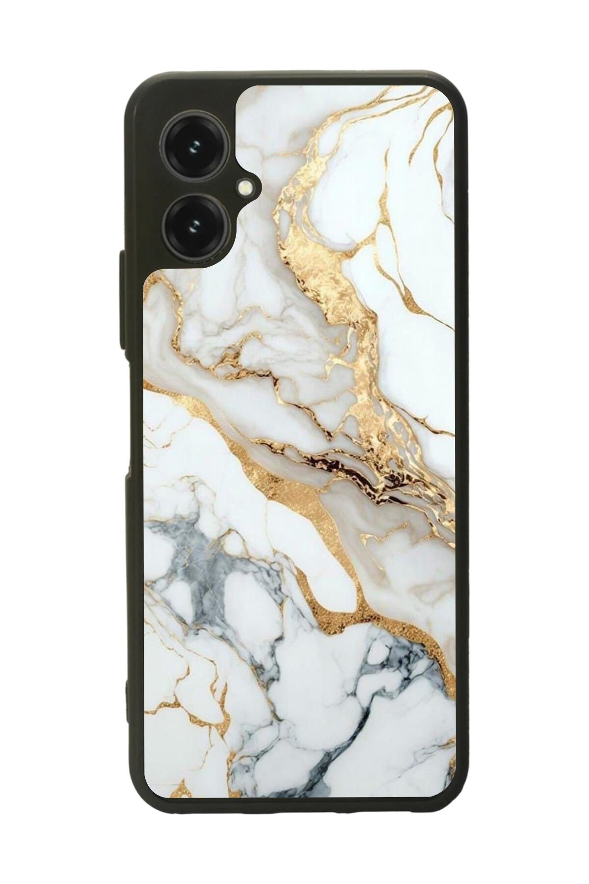 Omix X5 Uyumlu Mermer Marble Tasarımlı Glossy Premium Kılıf
