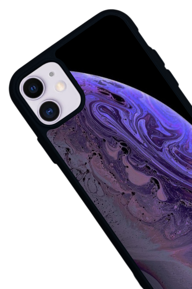 iPhone 11 Uyumlu Ay Tasarımlı Glossy Premium Kılıf