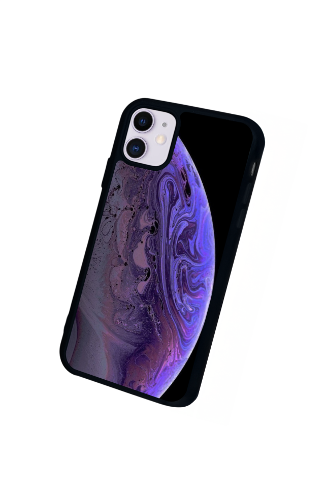 iPhone 11 Uyumlu Ay Tasarımlı Glossy Premium Kılıf