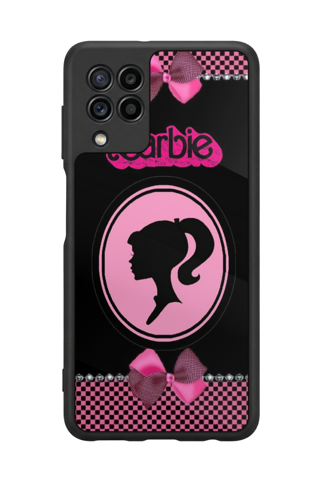 Samsung Galaxy M32 Uyumlu Barbie Tasarımlı Glossy Premium Kılıf