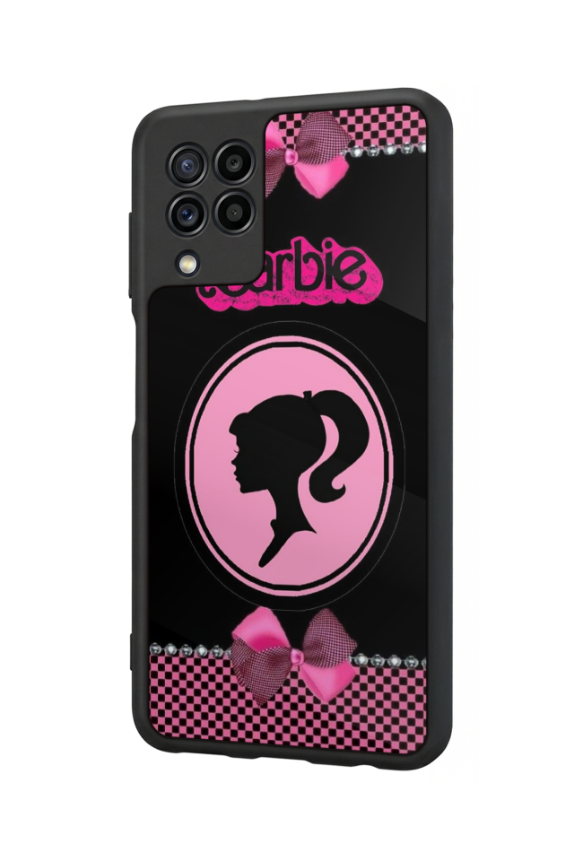 Samsung Galaxy M32 Uyumlu Barbie Tasarımlı Glossy Premium Kılıf
