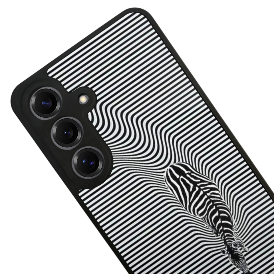 Samsung Galaxy S25 Uyumlu Çizgi Sanatı Tasarımlı Glossy Premium Kılıf