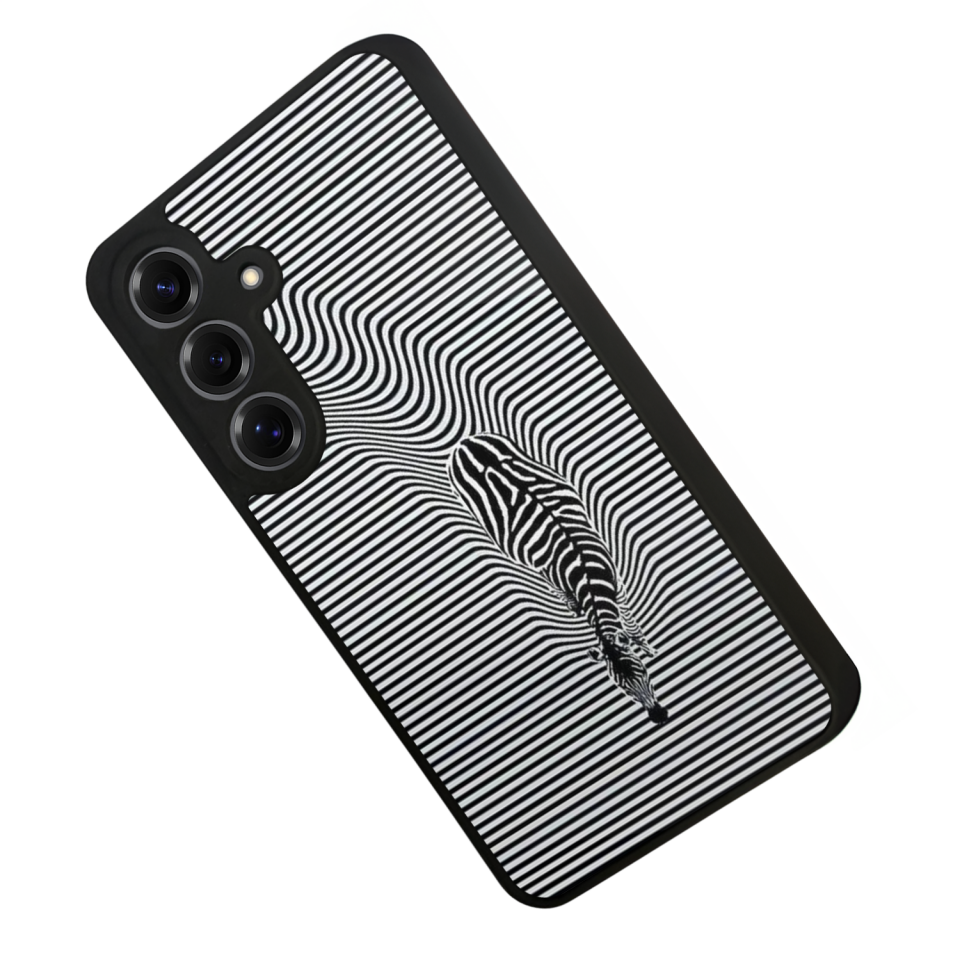 Samsung Galaxy S25 Uyumlu Çizgi Sanatı Tasarımlı Glossy Premium Kılıf