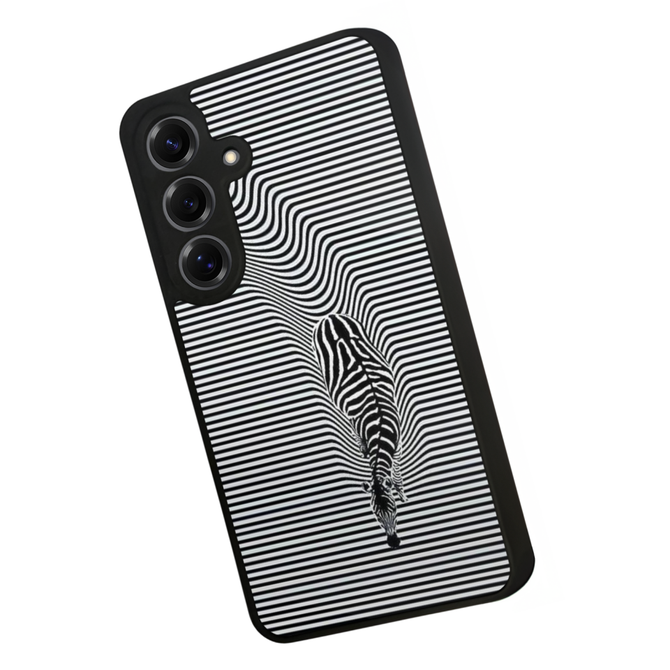 Samsung Galaxy S25 Uyumlu Çizgi Sanatı Tasarımlı Glossy Premium Kılıf