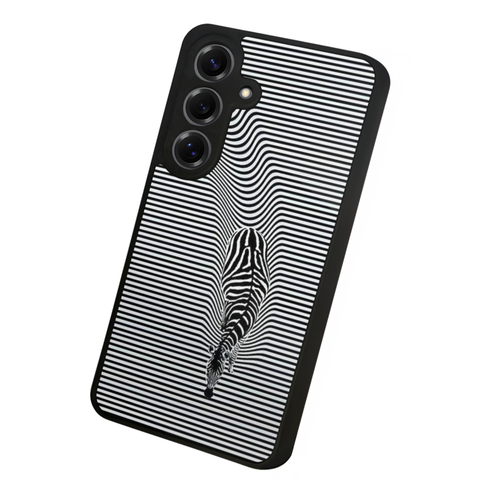 Samsung Galaxy S25 Uyumlu Çizgi Sanatı Tasarımlı Glossy Premium Kılıf