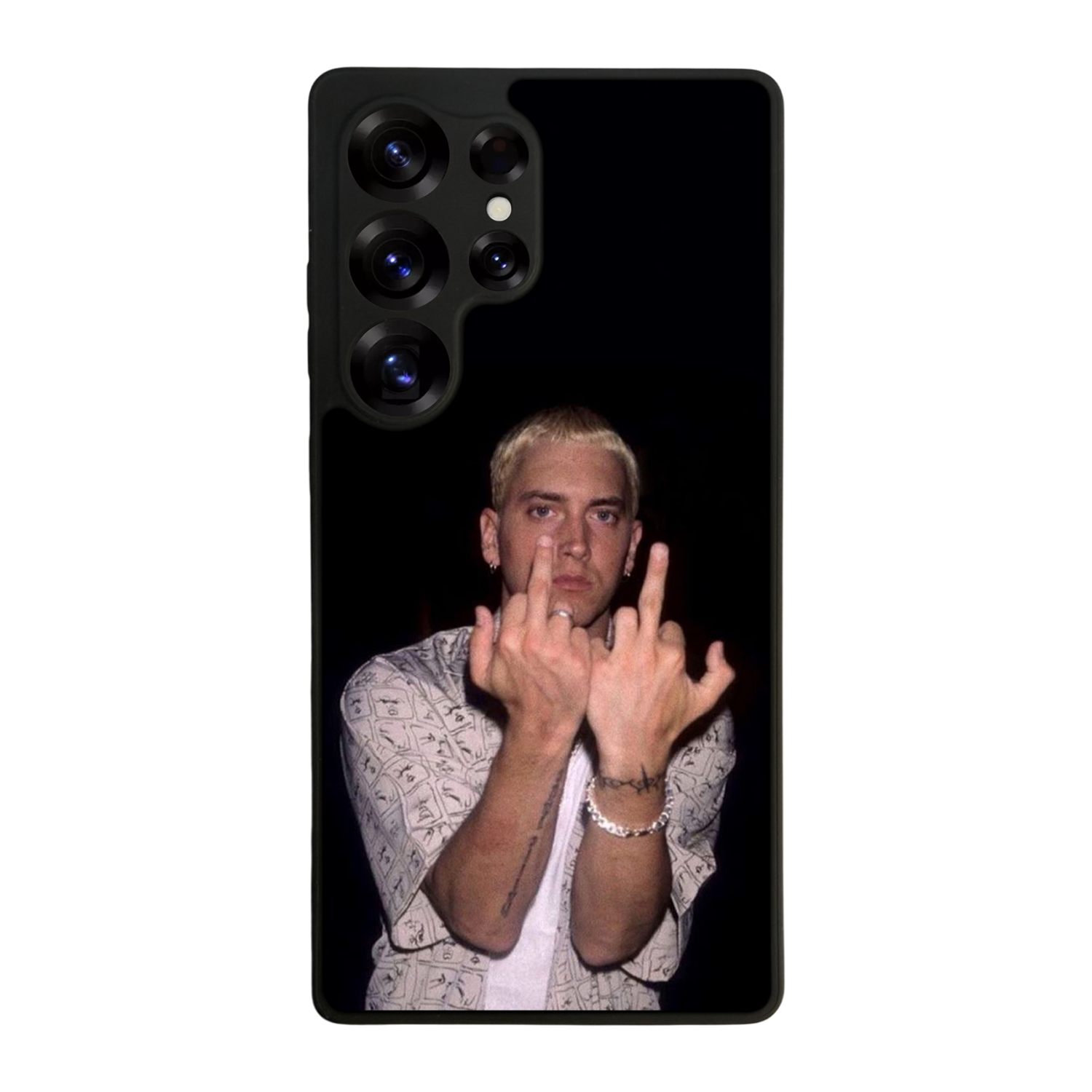 Samsung Galaxy S25 Ultra Uyumlu Eminem Tasarımlı Glossy Premium Kılıf