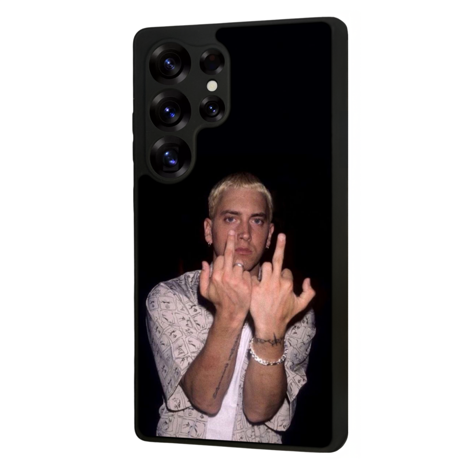 Samsung Galaxy S25 Ultra Uyumlu Eminem Tasarımlı Glossy Premium Kılıf