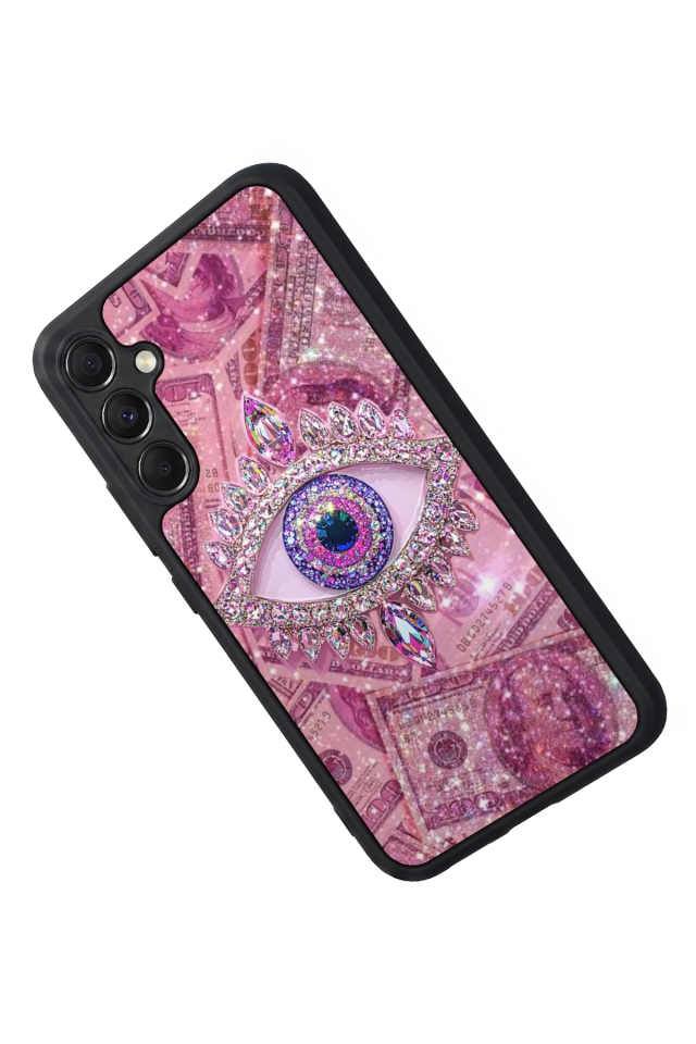 Samsung Galaxy M34 Uyumlu Göz Tasarımlı Glossy Premium Kılıf