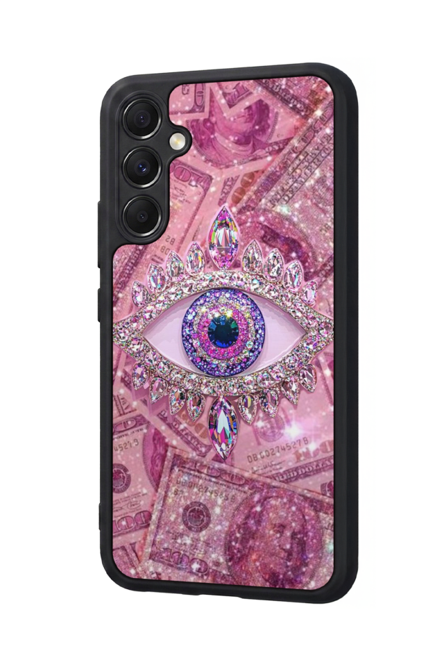 Samsung Galaxy M34 Uyumlu Göz Tasarımlı Glossy Premium Kılıf
