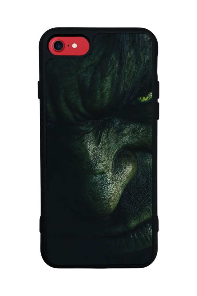 iPhone 8 Uyumlu Hulk Tasarımlı Glossy Premium Kılıf