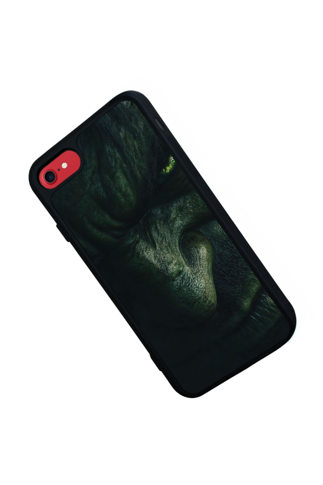 iPhone 8 Uyumlu Hulk Tasarımlı Glossy Premium Kılıf