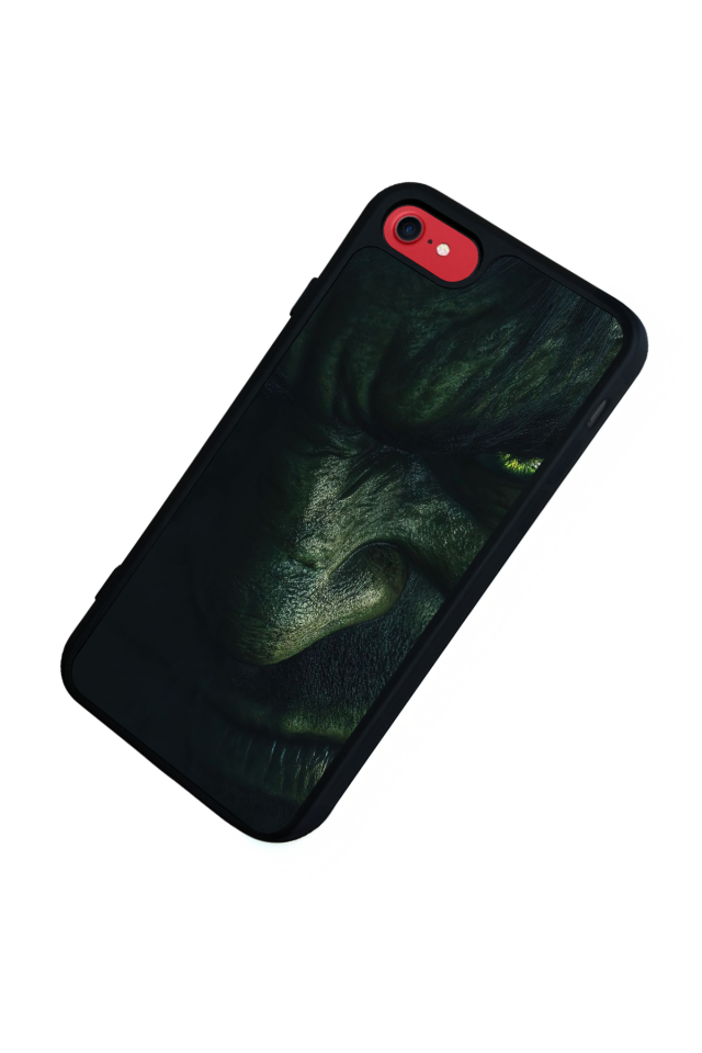 iPhone 8 Uyumlu Hulk Tasarımlı Glossy Premium Kılıf