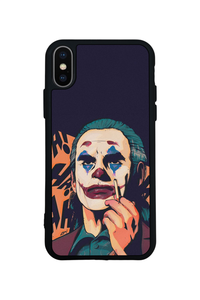 iPhone XS Max Uyumlu Joker Tasarımlı Glossy Premium Kılıf