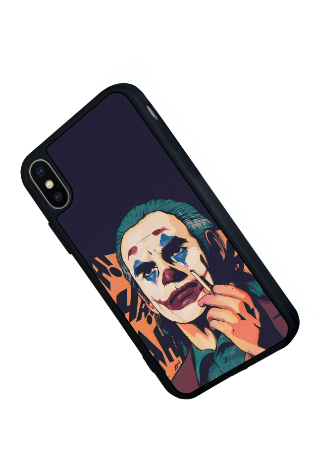 iPhone XS Max Uyumlu Joker Tasarımlı Glossy Premium Kılıf