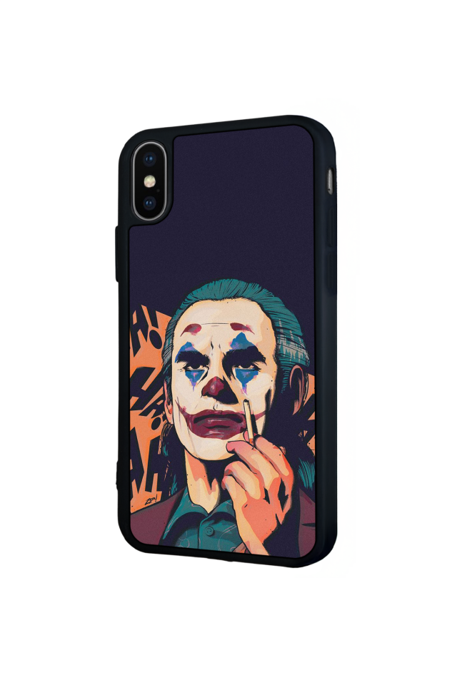 iPhone XS Max Uyumlu Joker Tasarımlı Glossy Premium Kılıf