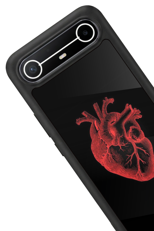 Tecno Spark Slim 5G Uyumlu Kalp Love Tasarımlı Glossy Premium Kılıf