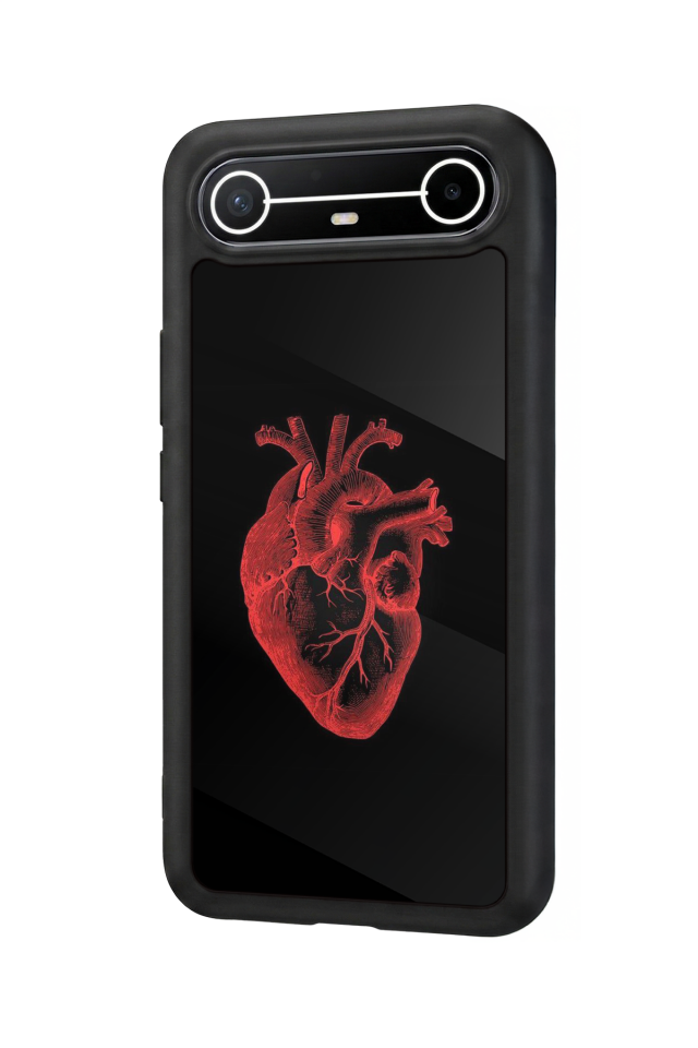 Tecno Spark Slim 5G Uyumlu Kalp Love Tasarımlı Glossy Premium Kılıf