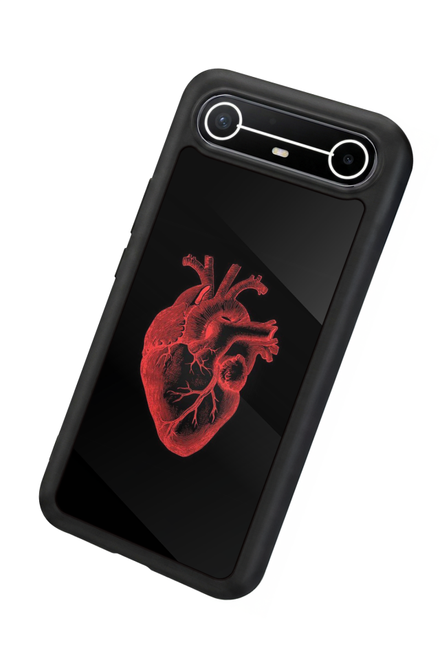Tecno Spark Slim 5G Uyumlu Kalp Love Tasarımlı Glossy Premium Kılıf
