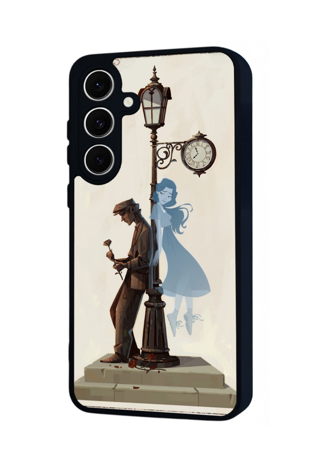 Samsung Galaxy A16 Uyumlu  Kalp Love Tasarımlı Glossy Premium Kılıf