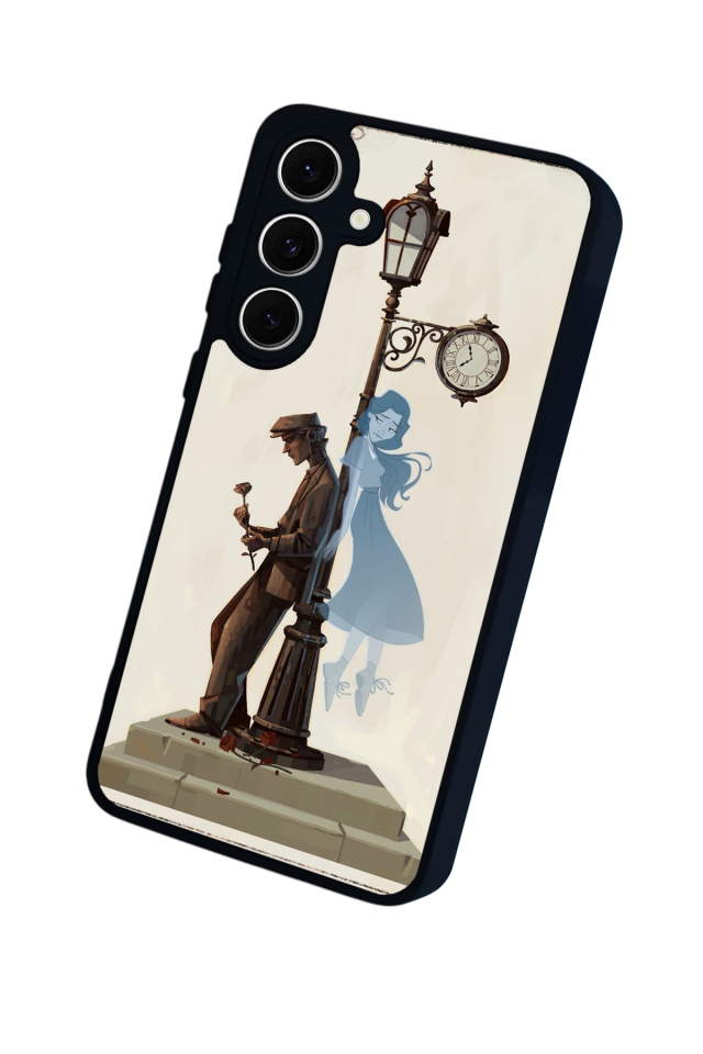 Samsung Galaxy A16 Uyumlu  Kalp Love Tasarımlı Glossy Premium Kılıf