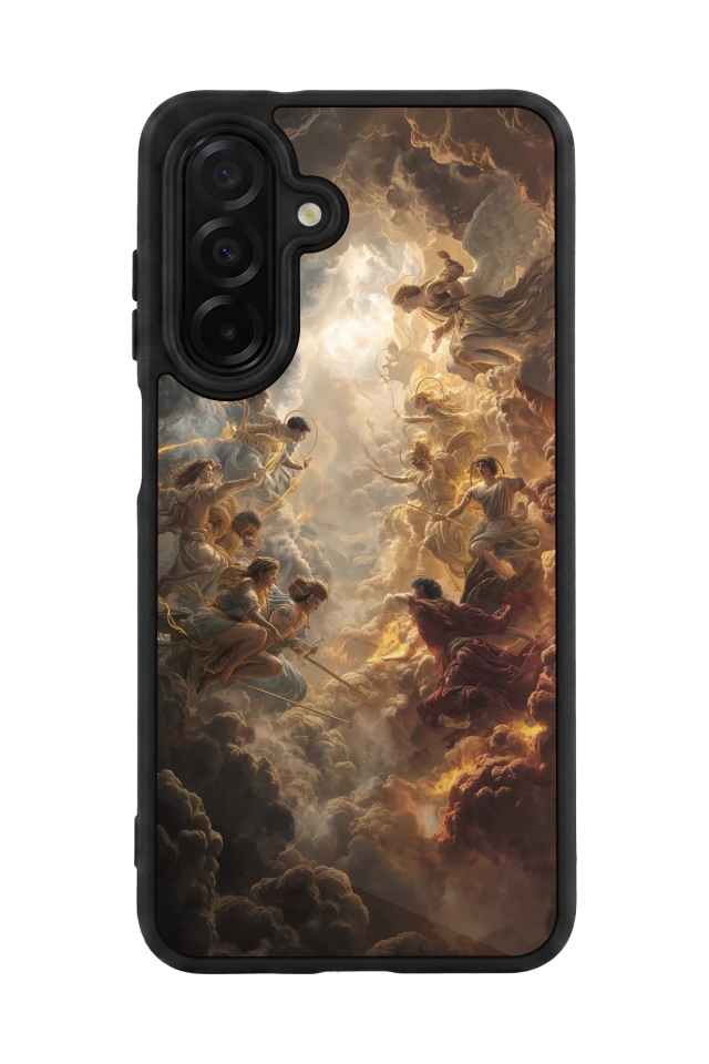 Samsung Galaxy A26 Uyumlu Melek Tasarımlı Glossy Premium Kılıf